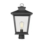 Powder Coat Black One Light Outdoor Post Lantern From The Bellman Collection. Fixed Price $169.90.