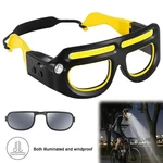 Led Glasses Clip Headlights Safety Eyeglass Lamp Work Cycling 5 Modes. Fixed Price $14.79.