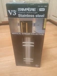 New Artika Ampere V3 Stainless Steel Wall Mount Light. 798792. Fixed Price $30.00.