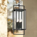 Jericho Modern Outdoor Hanging Fixture Black 4-LIGHT 24 1/4" For Exterior. Fixed Price $224.99.