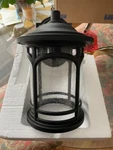 Quoizel MBH8407K -light Marblehead Outdoor Lantern In Mystic Black ( QTY-2 ). Fixed Price $140.00.