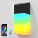 Outdoor Wall Lights, 1500LM Rgbcw Smart Led Porch Lamp Sconces, IP65 Pack. Fixed Price $27.02.