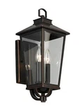 Williamsburg 17.5" Outdoor Wall Coach Sconce 2-LIGHT Bronze Fixture New. Fixed Price $45.00.