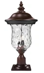 Z-lite 533PHM-533PM Armstrong 23" Tall Light Pier Mount Bronze. Fixed Price $204.00.