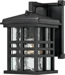 Westinghouse Caliste Outdoor Wall Lantern With Dusk To Dawn Sensor, Black. Fixed Price $103.97.
