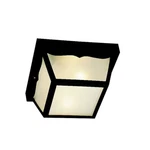Kichler Outdoor Plastic Ceiling 2LT, Black, Frosted - 9322BK. Fixed Price $58.97.