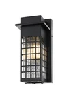 Elegant Lighting OD360W12 Palmer 12" Tall Outdoor Wall Sconce - Black. Fixed Price $106.00.