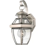 Quoizel NY8315 Pewter Newbury 1-LIGHT 12"H Outdoor Wall Sconce With Clear Glass. Fixed Price $70.39.