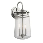 Lyndon - Light Outdoor Wall Mount With Coastal Inspirations 18.25 Inches. Fixed Price $334.99.