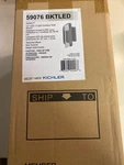 Kichler 59076BKTLED Astalis 12" 1-LIGHT Black Outdoor Wall Lantern Sconce. Fixed Price $343.99.