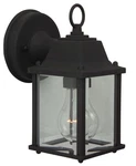 Craftmade Z192 Black Coach Lights 9" Outdoor Wall Sconce. Fixed Price $38.25.