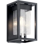 Kichler 59060 Mercer 12" Tall Outdoor Wall Sconce - Silver. Fixed Price $199.99.