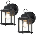 Litpath Outdoor Wall Lantern, Sconce Porch Lighting Fixture, E26 Base.... Fixed Price $86.33.