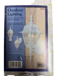 Design House 507574 Outdoor Lighting Maple White Wall Sconce, New Old Stock!. Fixed Price $37.00.