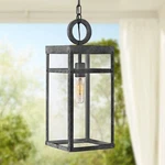 Hinkley Porter 19" High Aged Zinc Outdoor Hanging Light. Fixed Price $330.65.