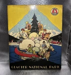 Glacier National Park Great Northern Wall Decor Glazed Wood 9 1/2 X11. Fixed Price $99.99.