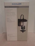 Kichler Holmden 2-LIGHT 17" Textured Black Outdoor Wall #4145459. Fixed Price $34.99.