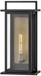 Hinkley Langstone 22 1/4" Wide Black Finish Lantern Outdoor Wall Light. Fixed Price $419.00.