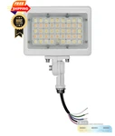Nuwatt Led Flood Light, 3CCT 3000K/4000K/5000K Selectable, Watt, White. Fixed Price $121.98.