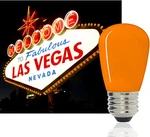 25 Pack Waterproof S14 Orange Led Bulbs, Shatterproof E26 Base. Fixed Price $190.99.