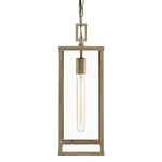 Porter Hills 17.16" 1-LIGHT Vintage Brass Outdoor Hanging Pendant. Fixed Price $60.00.
