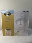 Hampton Bay Exterior Ceiling Light Whit Flush Mount Porch Modl 280 706 New. Fixed Price $19.00.