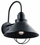 Seaside Light X-large Outdoor Wall Mount 12 Inches Wide-black Finish. Fixed Price $204.97.