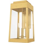 Livex Lighting 20858-12 Oslo 3 Inch Satin Brass Outdoor Wall Lantern. Fixed Price $919.96.