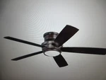 Craftmade Tempo 52 Ceiling Fan Flush Mount Oiled Bronze W/ Remote & Light. Fixed Price $237.45.