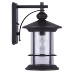 13" Oil Rubbed Bronze Outdoor Wall Light Clear Seeded Glass Shade Lamp Decor. Fixed Price $87.99.