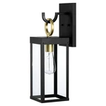 Dawn 19 In. 1-LIGHT Matte Black Hardwired Outdoor Wall Lantern Sconce. Fixed Price $24.99.