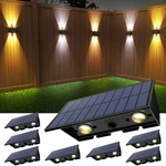 Ugdluck Solar Fence LIGHTS8PACK Outdoor 2700/4500/6000K 3 Mode Up. Fixed Price $89.64.