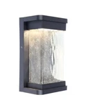 Lutec Starry 1857 Indoor Outdoor Seeded Light Black Led Wall Lantern Sconce. Fixed Price $39.95.