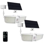 Solar Motion Sensor Outdoor Floodlights 6500K With Remote Control, 180 Led Wa.... Fixed Price $30.07.