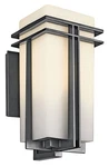 Kichler 49202BK Tremillo 1-LIGHT 17.25" Outdoor Medium Wall Black Finish. Fixed Price $369.99.