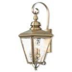 Livex Lighting 2033-01 Cambridge Outdoor Wall Antique Brass. Fixed Price $671.97.
