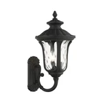 Livex Lighting 7856 Oxford 3 22" Tall Outdoor Wall Sconce - Black. Fixed Price $334.96.