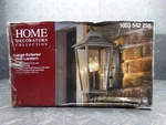 Home Decorators 17.12IN 2-LIGHT Oil Rubbed Bronze Large Exterior Wall Lantern. Fixed Price $12.38.