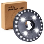 Oyoco Patio Umbrella Light 3 Brightness Modes 28 Leds, Cool White. Fixed Price $16.73.