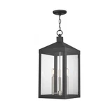 Livex Lighting 20587-04 Black Nyack 3 Outdoor Pendant Lantern, 24.00X10.50. Fixed Price $315.15.