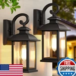 Snru Outdoor Wall Sconce Lights 2-PACK Anti-rust Aluminum Porch. Fixed Price $144.55.