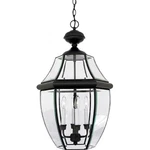Newbury 4 Light Extra Large Hanging Lantern-mystic Black Finish Outdoor. Fixed Price $466.99.