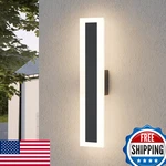 Lamqee 15.8 Inch Long Outdoor Wall Lights Modern Exterior Lighting Fixtures For. Fixed Price $114.12.