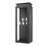 Z-lite Nova 9.25" Outdoor Wall Light, Black/clear 5018XL-BK. Fixed Price $520.20.