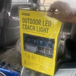 New Koda Led Coach Wall Lantern Dusk To Dawn Bronze- Outdoor Lighting Fixt. Fixed Price $84.00.