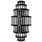 Avenue Lighting HF1921 Waldorf 8 22" Tall Wall Sconce - Polished Gunmetal. Fixed Price $1798.00.