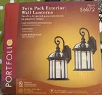 Twin Pack Exterior Wall Lanterns Portfolio - Read Description. Fixed Price $65.00.