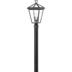 Museum Black Led Post Top Pier Mount From The Alford Place Collection. Fixed Price $349.00.