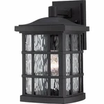 Quoizel SNN8408K Stonington 1-LIGHT Outdoor Lantern, Mystic Black. Fixed Price $120.14.