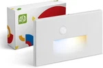 Asd Led Step Light Horizontal With Motion Sensor, White 3W 3CCT Outdoor/indoor. Fixed Price $17.99.